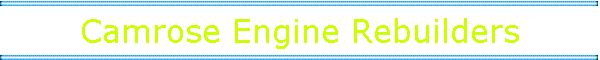 Camrose Engine Rebuilders