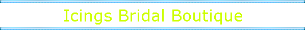 Icings Bridal Boutique