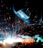 Welding, Welder, Work, Welding Sparks, Metal Work