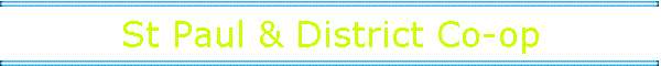 St Paul & District Co-op