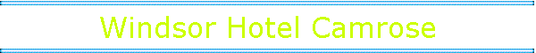 Windsor Hotel Camrose